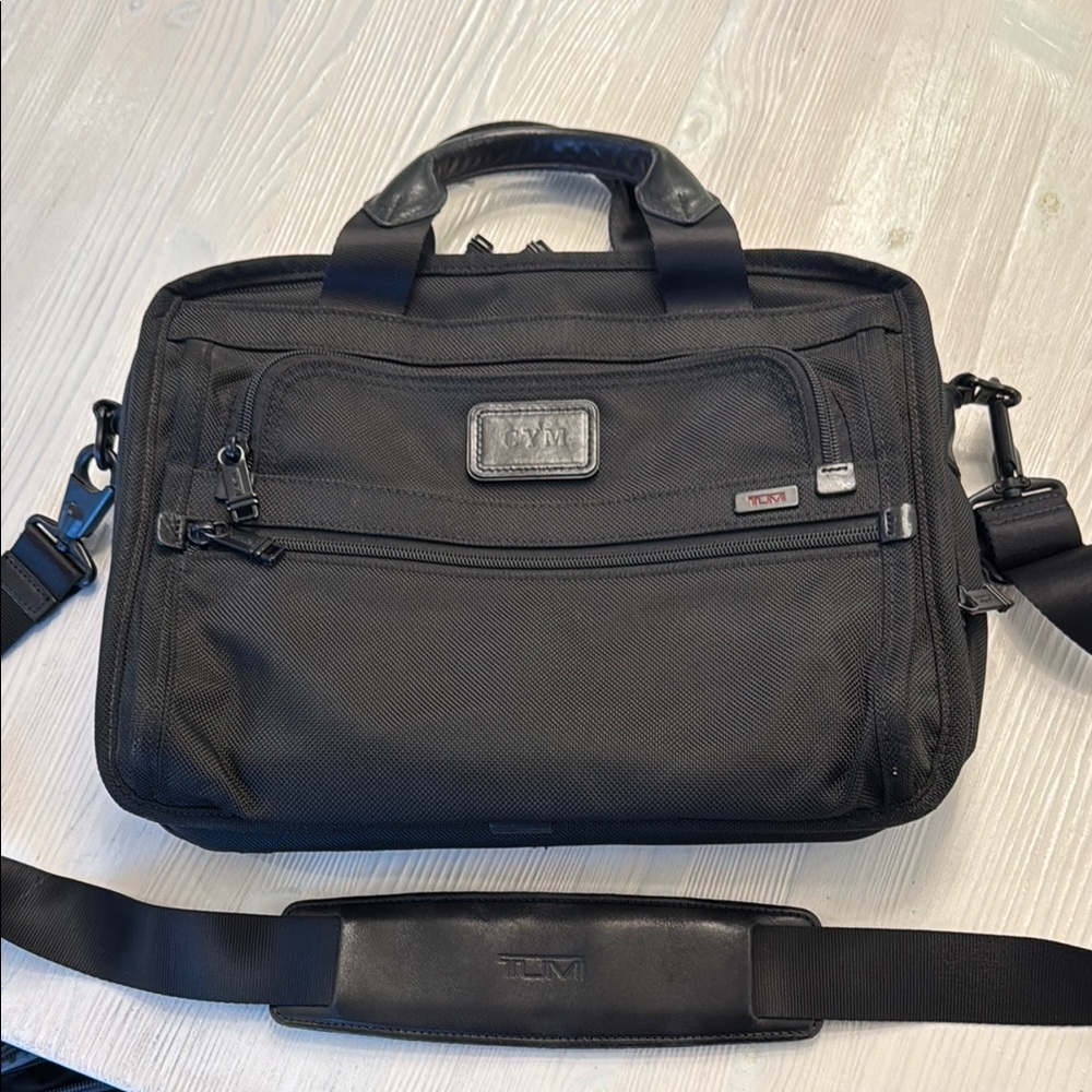 Tumi Alpha Black Men's Briefcase